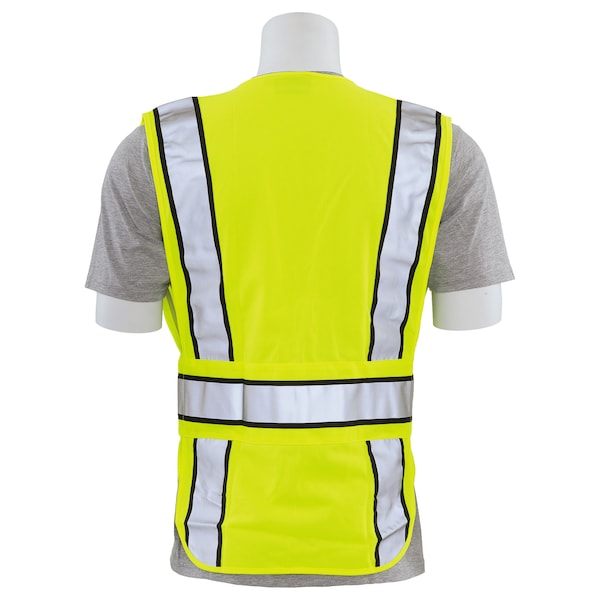 Vest,ANSI,Break-Away,Hi-Viz,Lime,5XL/6XL