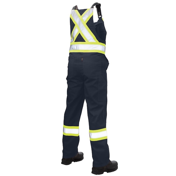 Unlined Safety Overall,S76931-DKNVY-4XL