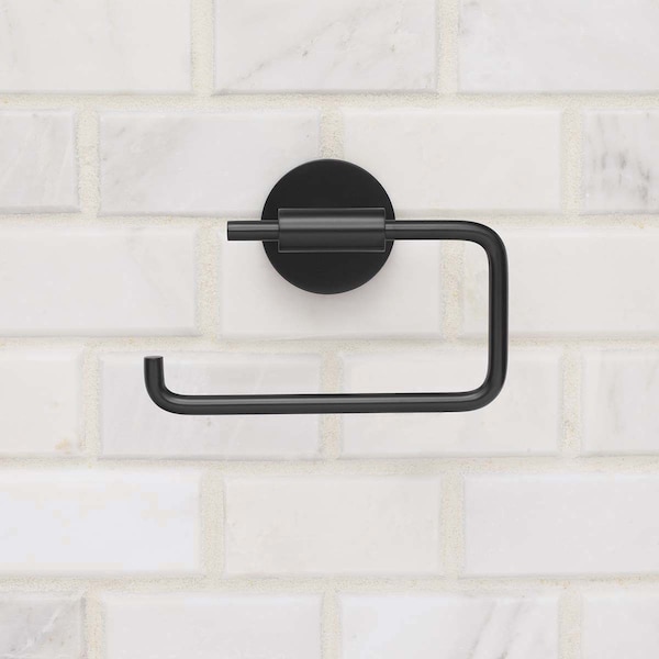 Neo Toilet Paper Holder,Matte Black