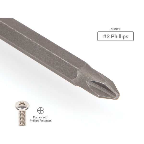 3/8 Inch Drive X #1 Long Phillips Bit Socket