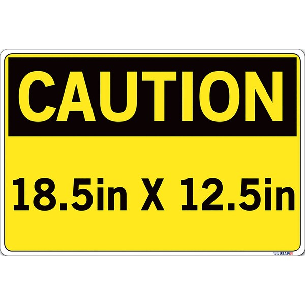 SIGN-CAUTION20,18.5X12.5 LABEL/DECAL.011