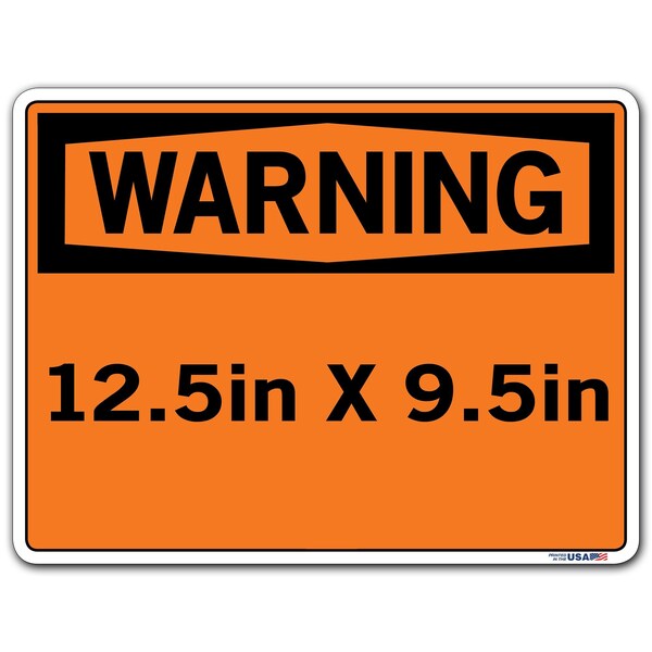 Sign-Warning-42 12.5X9.5 Label/Decal.011