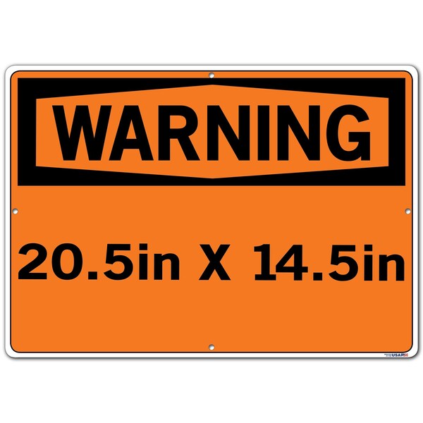 Sign-Warning-66,20.5x14.5,Polystyrn,.040