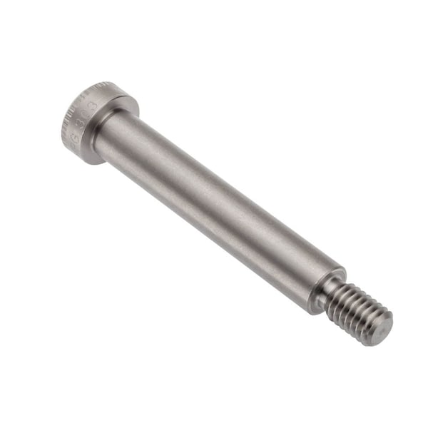 Shoulder Screw, 3A Thr Sz, 5/8 Thr Lg, 2-3/4 In Shoulder Lg, 18-8 Stainless Steel