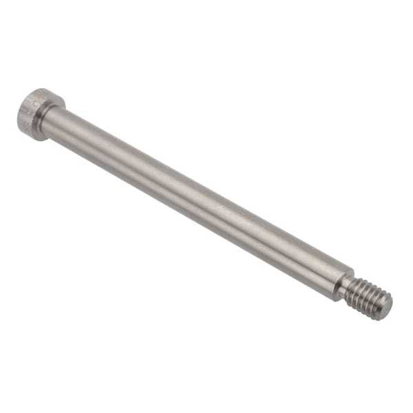 Shoulder Screw, 3A Thr Sz, 1/2 Thr Lg, 4 In Shoulder Lg, 18-8 Stainless Steel