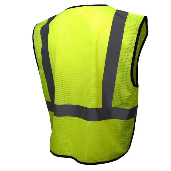 Radians SV3B Black Bottom 2 Tone Economy Mesh Safety Vest