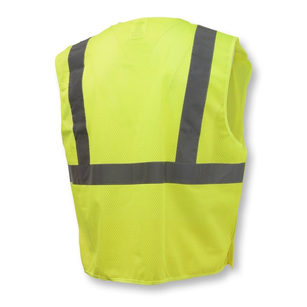 2XL High Visibility Vest, Silver