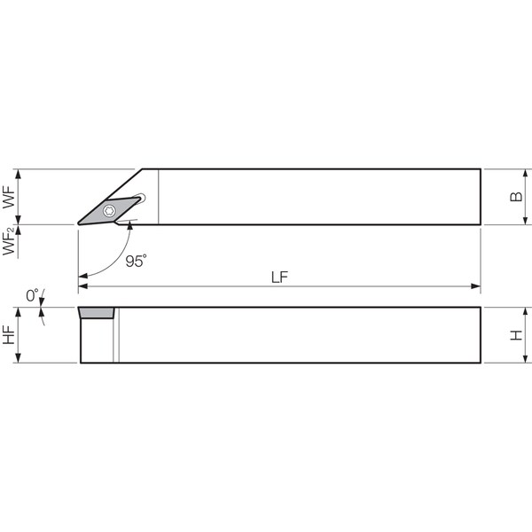 Indexable Turning Toolholder