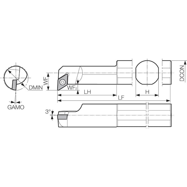 S12RSDUCL3 Left-Hand