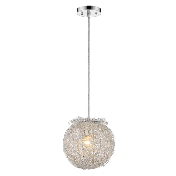 Distratto 1-Light Pendant, Width: 12 Dia.