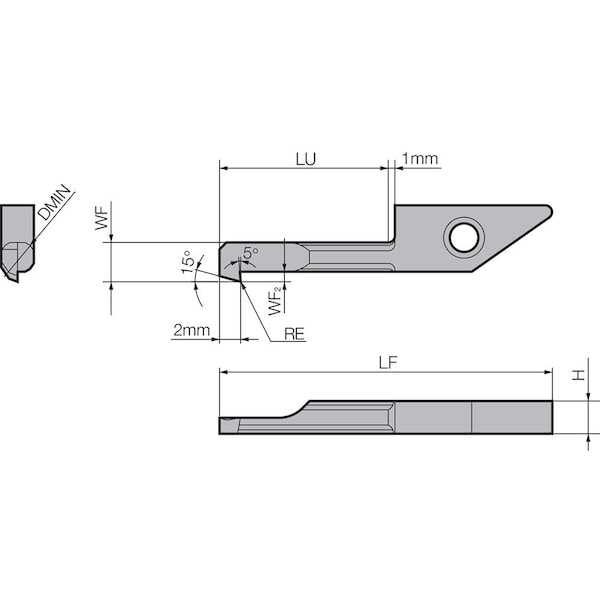 Micro Bar,for Steel Back Boring