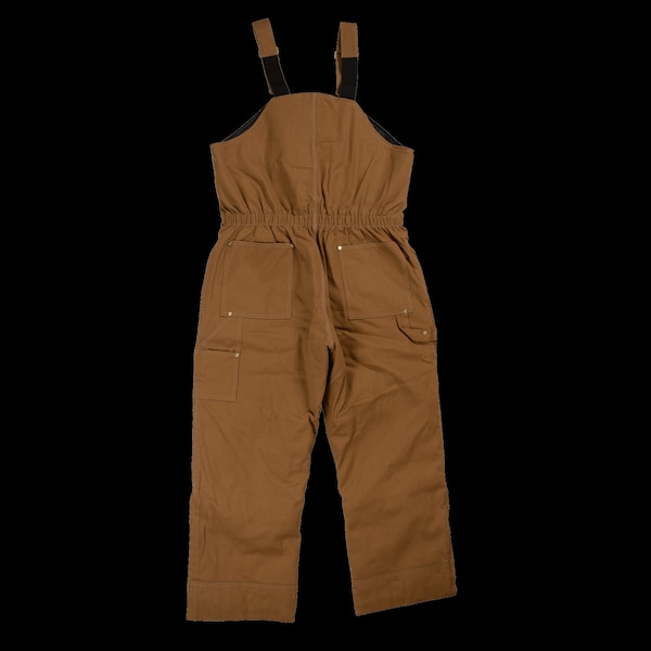 Insulated Bib Overall,WB031-BROWN-S