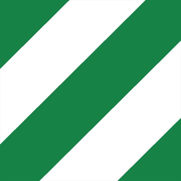 Sign Holder,Green/White,1/8 In. H,PK2