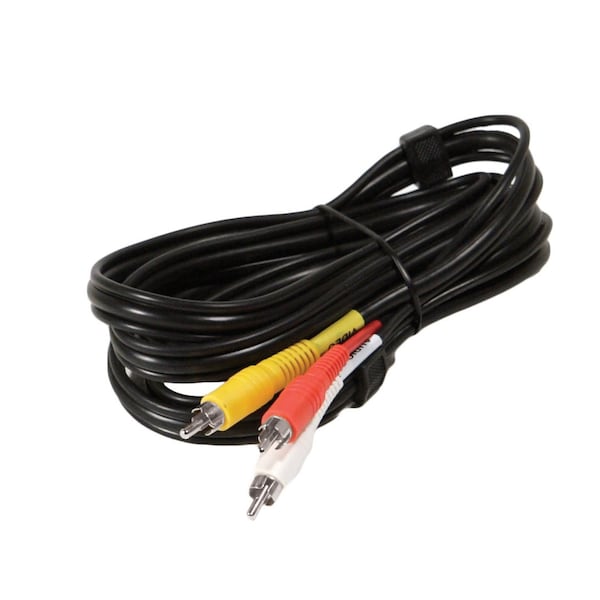 Composite A/V Cable With Nickel Connecto