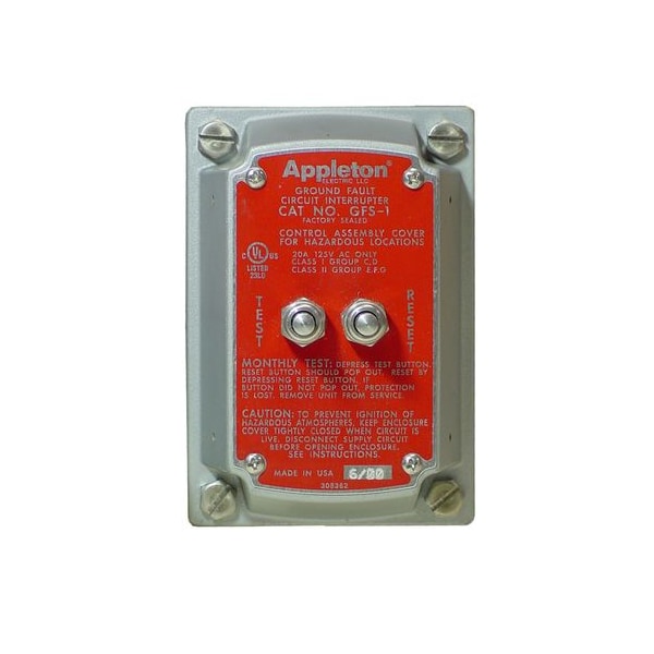 2W 3P 20A Hazardous Location Receptacle 240VAC 6-20R