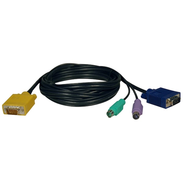 PS/2 Cable Kit For KVM B020/2 Series,6ft