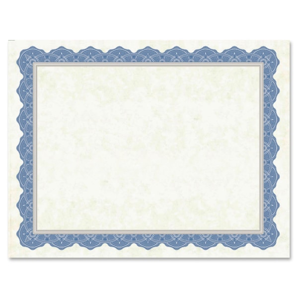 Certificate,Premium,Blue,PK15