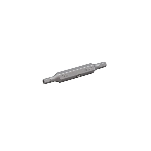 Replacement Bit, Hex Pin 1/8, 9/64