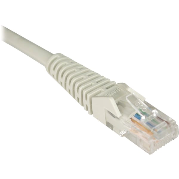 Cat5e Cable,Snagless,Molded,Gray,25ft