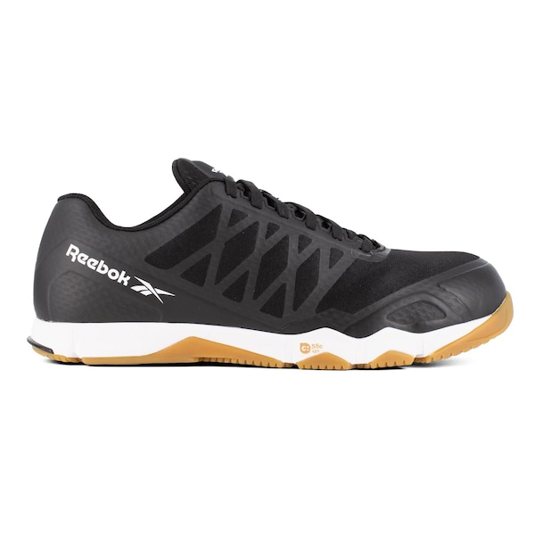 Athletic Shoe,M,4 1/2,Black,PR