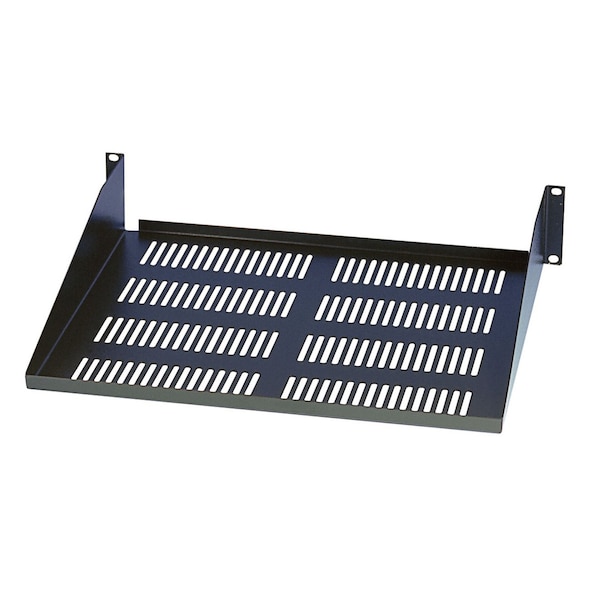 Rack Fixed Shelf,2U,60 Lb Capacity,21