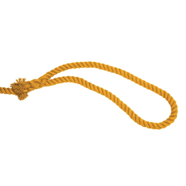 Tug Of War Rope,Yellow/50ft Long Looped