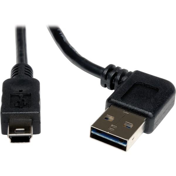 Reversible USB Cable,Black,6 Ft.