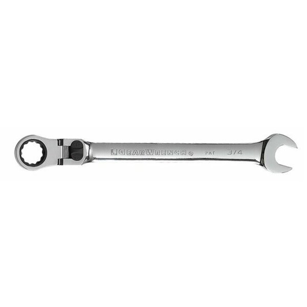 5/8 12 Point XL Locking Flex Head Ratcheting Combination Wrench