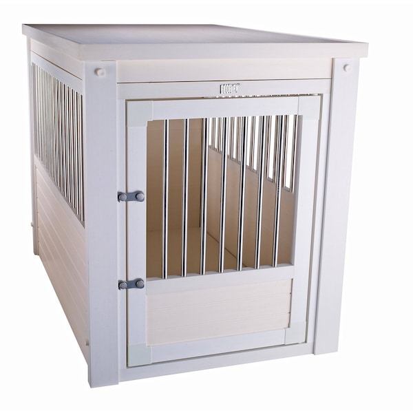 ECOFLEX Dog Crate,Antique White,XL