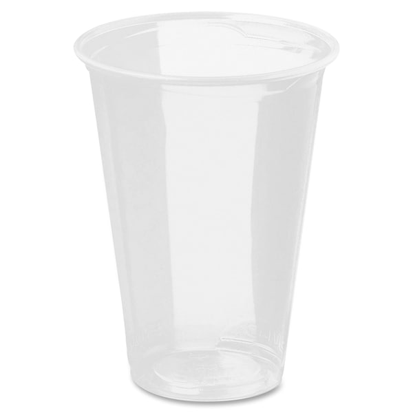 Disposable Cold Cup 16 Oz. Clear, Plastic, Pk1000