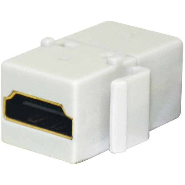 Keystone HDMI Jack Adapter White