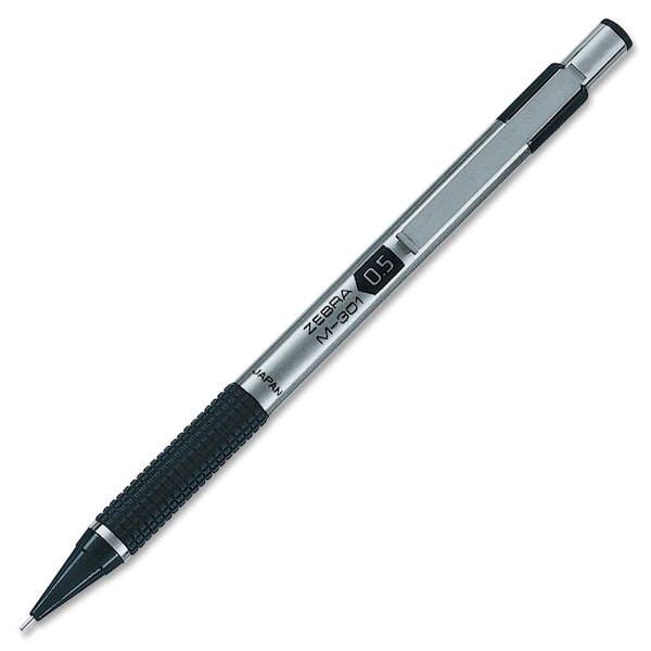M-301 Mechanical Pencil 0.5mm Black 2pk