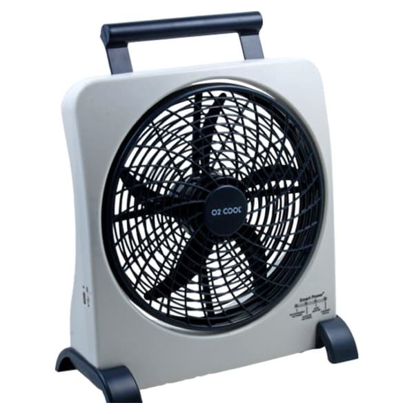 Compact Fan, 10 Dia. Blade, 2 Speed, Watts: 13