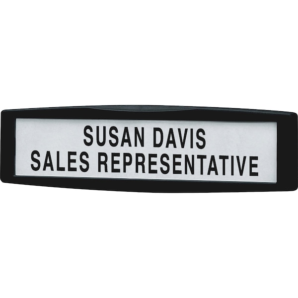 Name Plate,ABS Plastic,Black