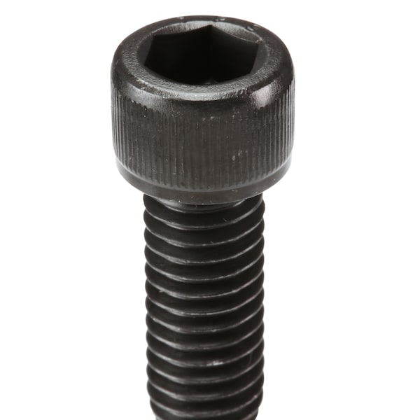 3/8-16 Socket Head Cap Screw, Black Oxide Steel, 1 In Length, 50 PK