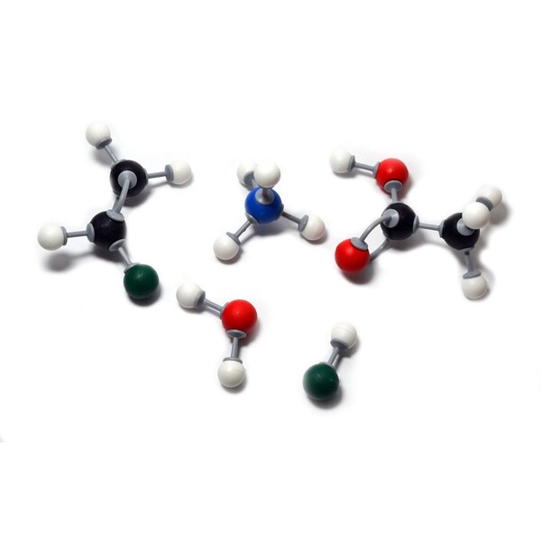 Molecular Model Set - Basic Organic Chemistry (30 Atoms, 24 Bonds)