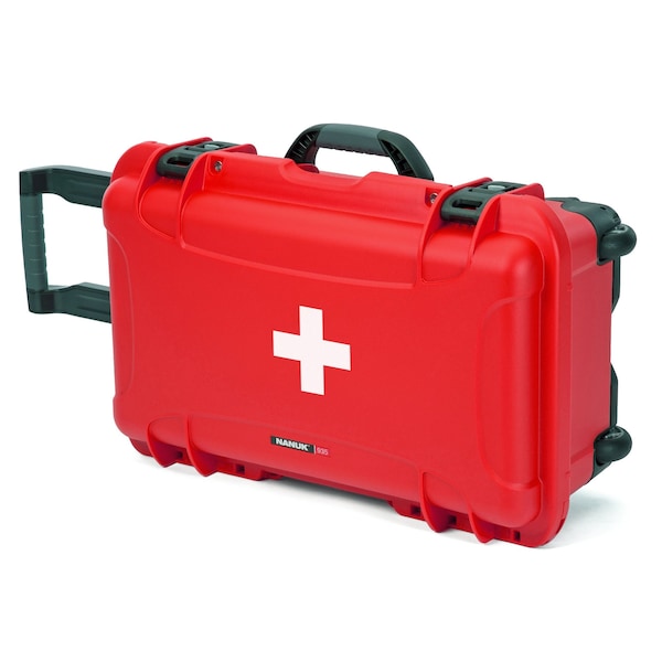 Case 935 Empty With First Aid Logo,Red