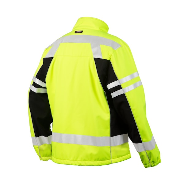 Jacket,Lime,Polyester,Unisex,30 L,XL