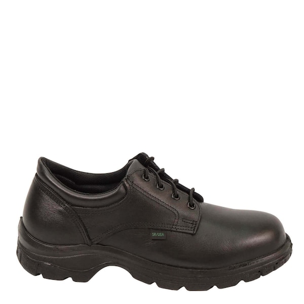 Oxford Shoes,Men,8-1/2XW,8in.H,Blk,PR