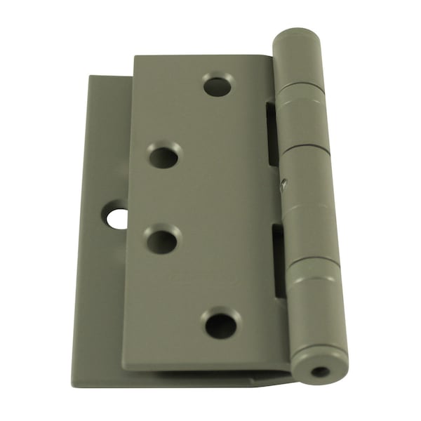 (3-Pack) 4 1/2-inch (114 Mm) Left Side Half Surface Hinges, Primer Coated