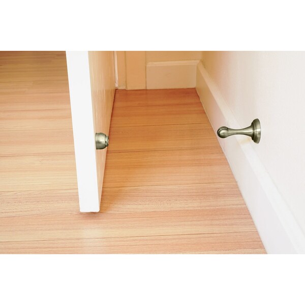 3inch 76 Mm Magnetic Door Stop, Antique Brass