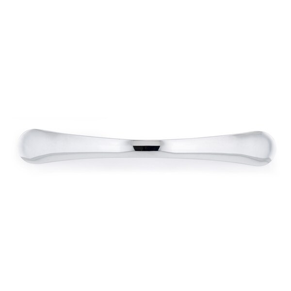 5-1/16 In. (128 Mm) Center-to-Center Chrome Contemporary Drawer Pull