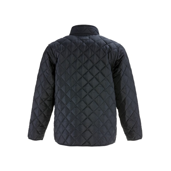 Diamond Quilted Jacket Black Sml