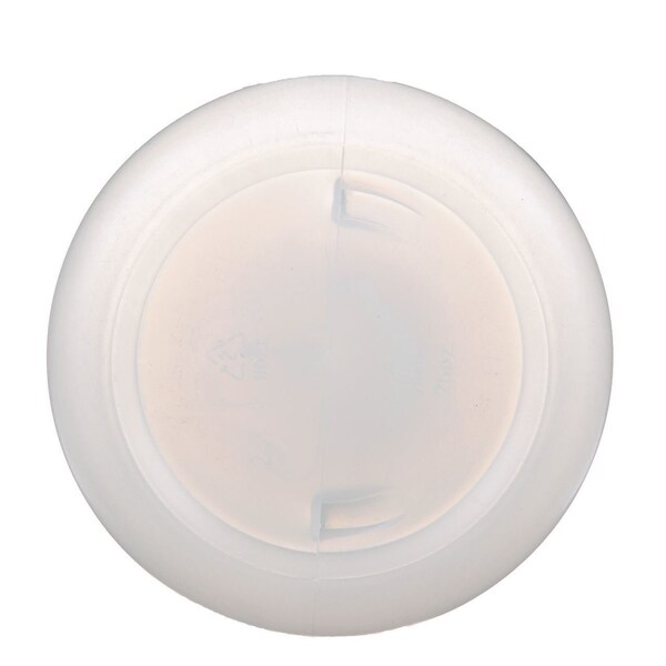 25 Oz Natural HDPE Plastic Round Jar- 89-400 Neck Finish