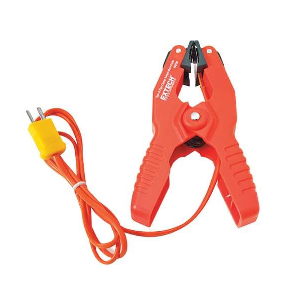 Pipe Clamp Temp Probe,-4 To 200 Deg F