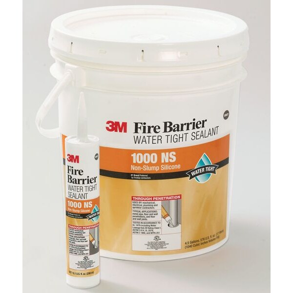 Fire Barrier Sealant,4-1/2 Gal.,Gray