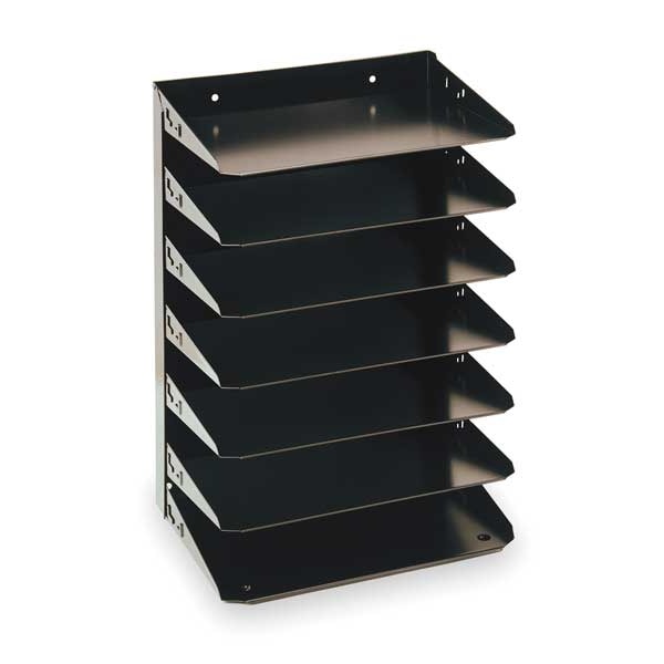 Letter Tray,Steel,7 Horizontal