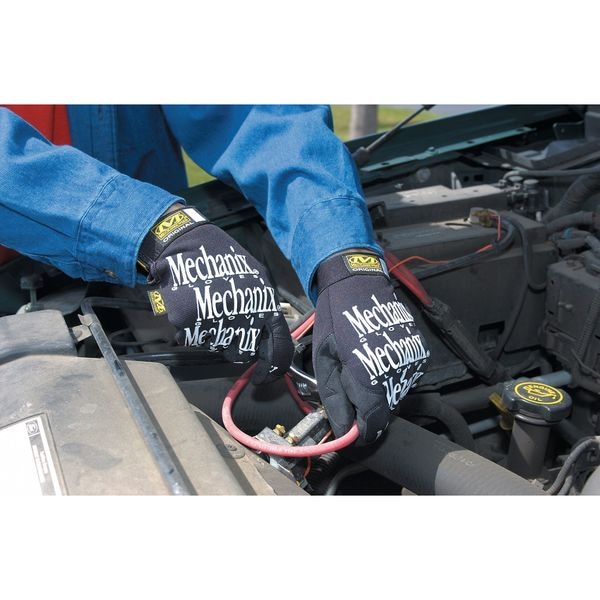 Mechanics Gloves, S, Black, Seamless, Trekdry(R)