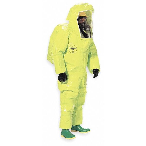 Encapsulated Suit, Yellow, Tychem(R) 10000, Zipper