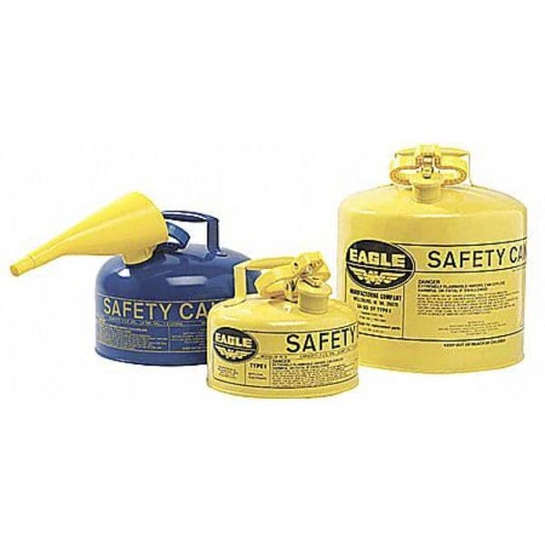 5 Gal. Yellow Galvanized Steel Type I Safety Can For Diesel